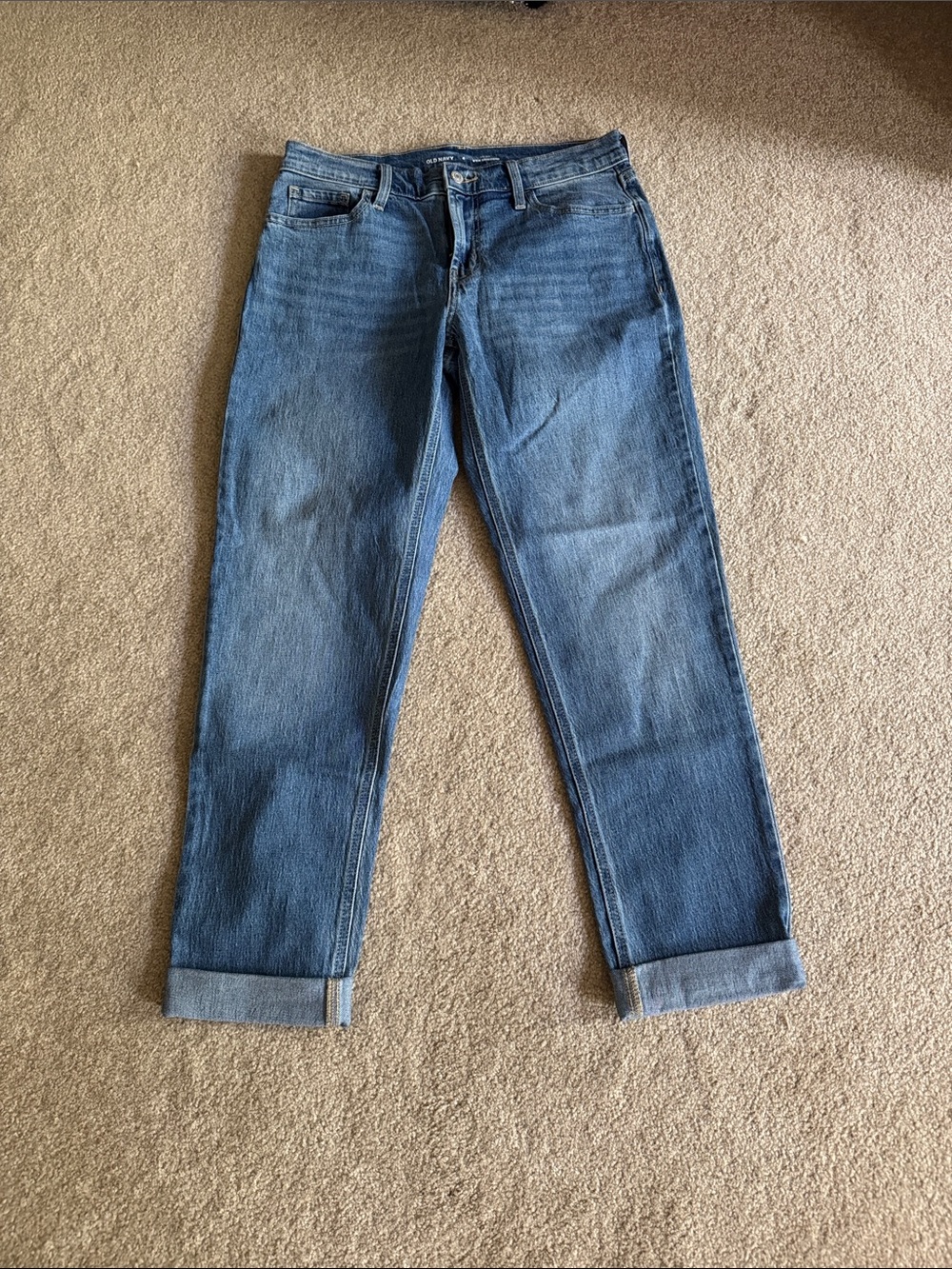 Mid Rise Classic Women’s Blue Denim Jeans